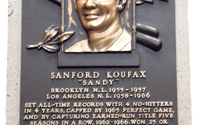Koufax was elected to the Baseball Hall of Fame in 1972. 