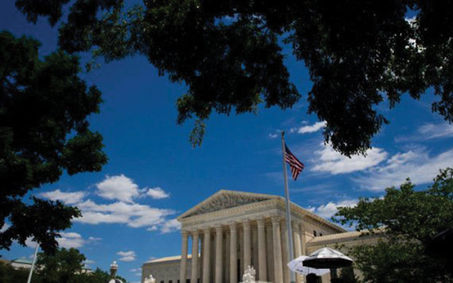 An exterior view of the U.S. Supreme Court in Washington, DC. Courtesy Getty Images