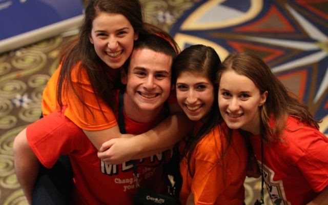 At United Synagogue Youth’s 2014 convention, being held in Atlanta on Dec. 21-25 , the board voted to relax the youth organization’s ban on interfaith dating. (Courtesy of United Synagogue Youth)