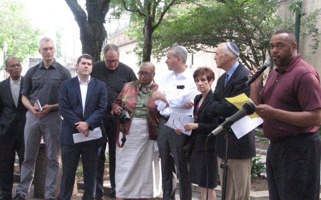 A June 19 vigil in South Orange drew members of many faith communities.