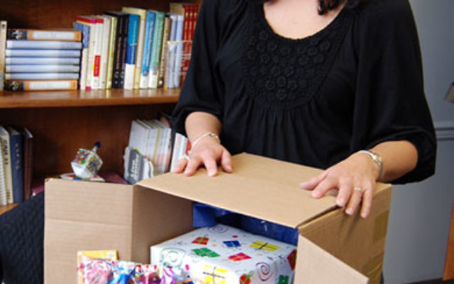 Westfield mom Stacy Bergerman launched The Birthday Box project, to provide needy parents with all the basics for a great kids’ birthday party. Photo by Elaine Durbach