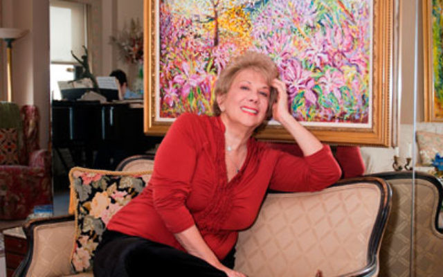 Marilyn Michaels at home in her New York City apartment