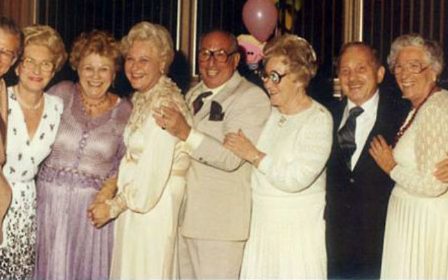 The Geller children and their spouses in 1972.