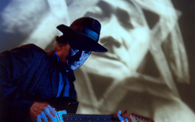 Gary Lucas performing his soundtrack to The Golem.