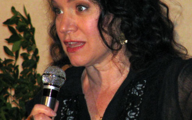 Comedian Susie Essman entertains MetroWest UJA Campaign donors at Crestmont Country Club in West Orange. Photo by Robert Wiener