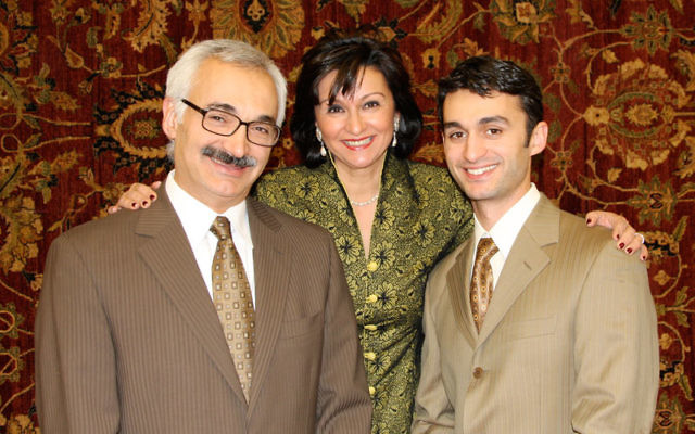 Sima and Javid Hakakian with their son, Jonathan, who works part time with them. Photos courtesy J&S Designer Flooring