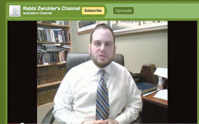 Rabbi Eliezer Zwickler’s weekly YouTube videos focus on the Torah portions.