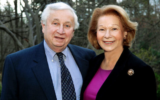 Sylvia and David Steiner, who support efforts to preserve Yiddish culture. Photo by Robert A. Cumins