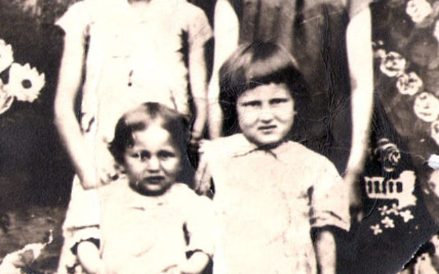 The Lancman sisters during the war; Malka was, at the time, the youngest. A baby sister, Poyla, died from malnourishment when the family was in a Soviet labor camp.
