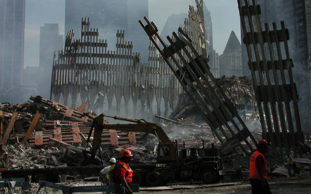 The devastation of Ground Zero on Sept. 18, 2001 Photo by Larry Bruce/Shutterstock.com