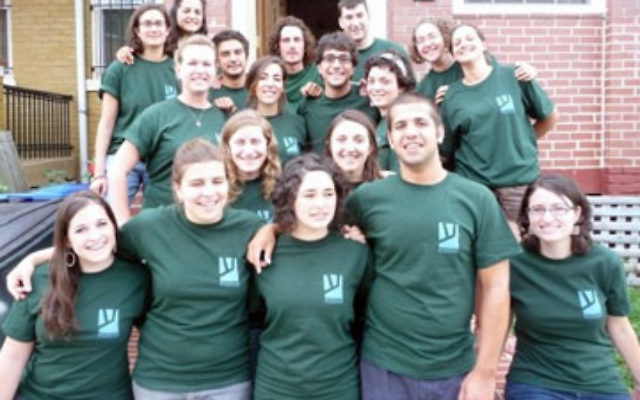 This year’s Avodah: the Jewish Service Corps includes New Jerseyans Miriam Grossman, front row, far right; Abby Rosenstein, back row, second from right; and Emily Litwin (not pictured).