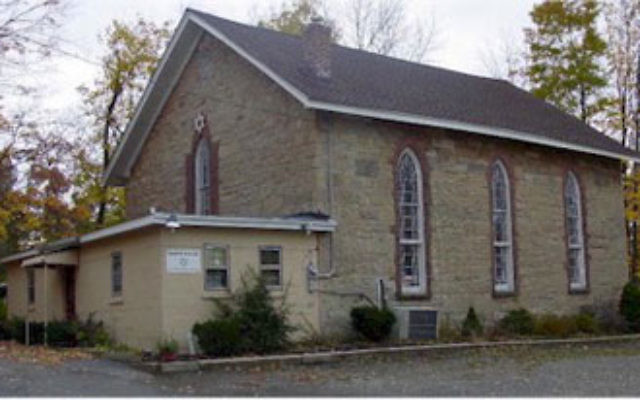 The 186-year-old building that houses Temple Shalom of Sussex County, now celebrating its centennial