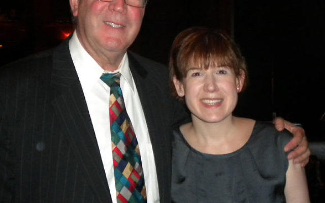 Beth Rosenthal with her father, Jerry, of Springfield.