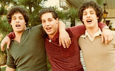 “Three Identical Strangers” is a documentary about triplets separated at birth by a Jewish-affiliated adoption agency in 1961. JTA