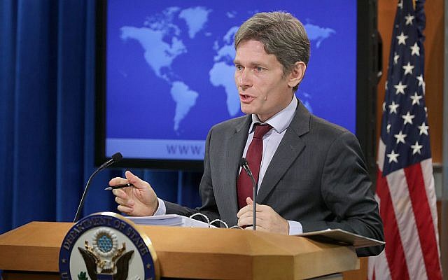 U.S. Assistant Secretary of State for Democracy, Human Rights, and Labor Tom Malinowski delivers remarks about the release of the 2015 Human Rights Report at the State Department Harry S Truman building April 13, 2016 in Washington, DC. Getty Images