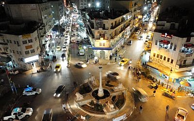 Ramallah at night. Flickr CC/Heinrich Böll Foundation