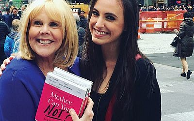 Author Kate Friedman-Siegel, right, and her “drone mom,” Kim Friedman