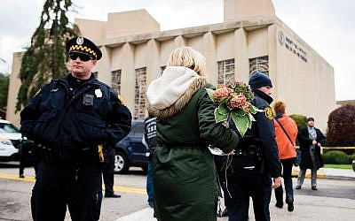 Tree of Life synagogue in Pittsburgh. Getty Images