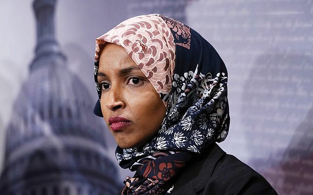 Minnesota Rep. Ilhan Omar: Democrat recycles Jews and money trope. Getty Images