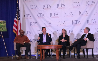 “Mass incarceration is our generation’s Civil Rights Movement,” said Marc Howard, founder of the Georgetown University Prisons & Justice Initiative at a panel on criminal justice at the JCPA conference in Washington D.C. this week. Twitter/JCPA