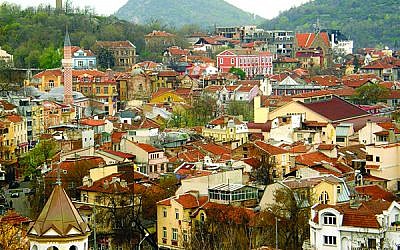 A view overlooking Plovdiv.