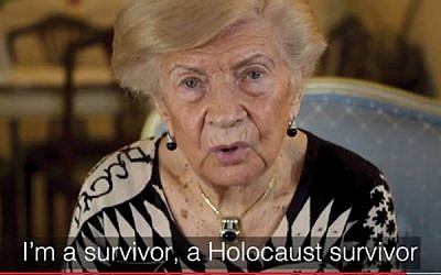 In a World Jewish Restitution Organization video, Holocaust survivor Greta Mares says the Nazis came and took “everything of value” from her family. WJRO