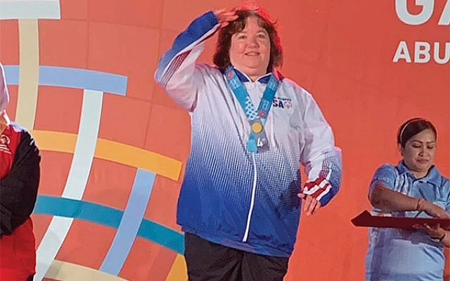 Jane Ellyn Clark at the 2019 Special Olympics World Games. (Photo by Landa Gann)