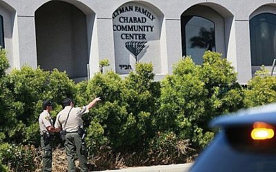 Chabad of Poway near San Diego, scene of last week's attack that killed one and injured three. Getty Images