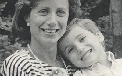 The author’s mother-in-law, Debby Yarmush, with her son Gaby when he was young.