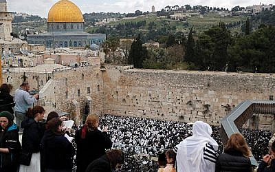 The Western Wall in Jerusalem. Getty Images