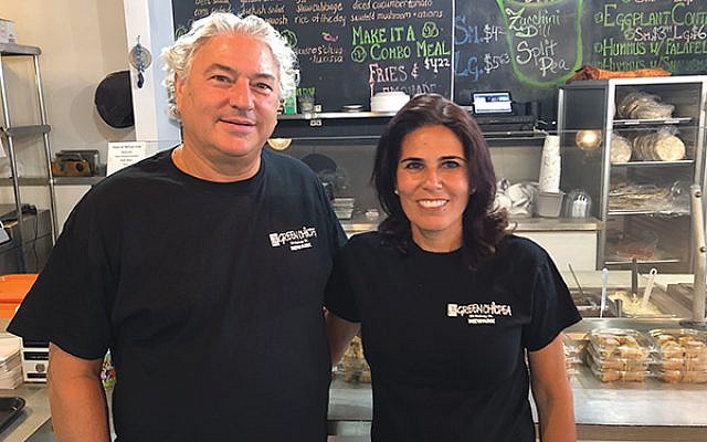 Marty and Ronit Weber have owned The Green Chicpea in Newark since 2013. Photos by Jed Weisberger