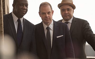 Pianist Bill Charlap, flanked by drummer Kenny Washington, left, and bassist Peter Washington — a performing trio with a “special rapport”. Photo courtesy Bill Charlap