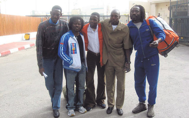 Rothschild’s documentary African Exodus tracks immigrants like these from incarceration to virtual imprisonment in Tel Aviv, allowed to stay but forbidden to work. 