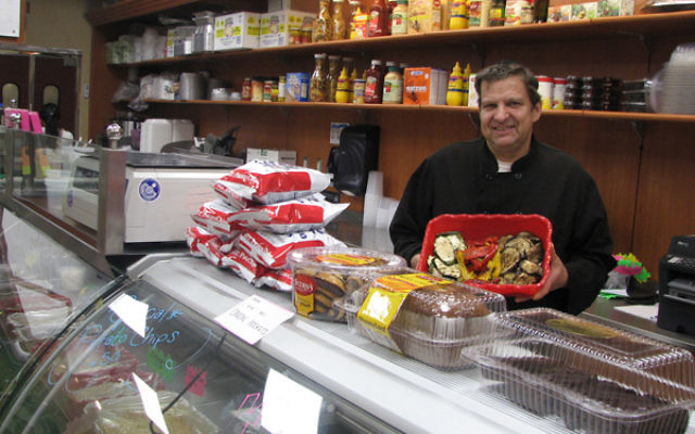 Hal Robinson, chef and owner of the Rye Deli, calls food preparation “an art” and “my passion.”