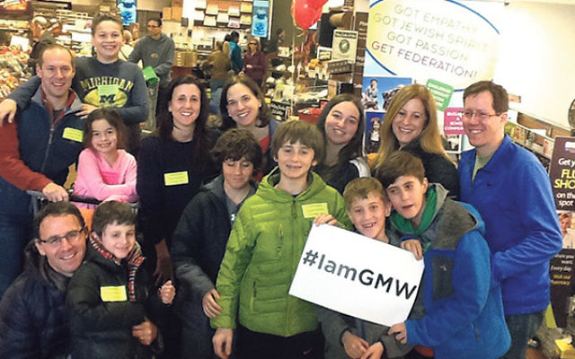 Shopping in the Greater Morristown ShopRite for the Supermarket Sweep are members of the Berelowitz, Goldstein, and Rothschild families.     