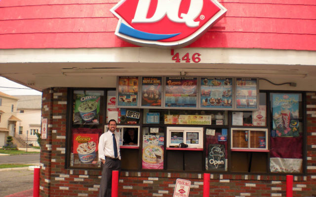 Rabbi Joshua Hess has cleared the way for his Orthodox congregants to enjoy the offerings of the local Dairy Queen. Photos by Elaine Durbach