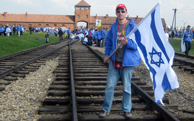 Traveling with the March of the Living, Manalapan teen Cory Bolotsky went to Auschwitz Birkenau. Traveling with the March of the Living, Manalapan teen Cory Bolotsky went to Auschwitz Birkenau.