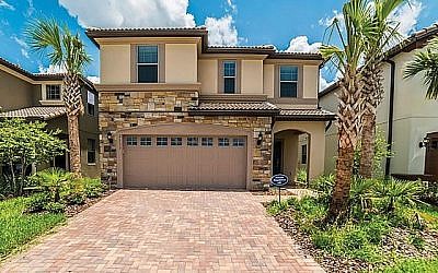 One of the private villas for rental near Orlando as part of the “A Different Pesach Program.” Adifferentpesachprogram.com