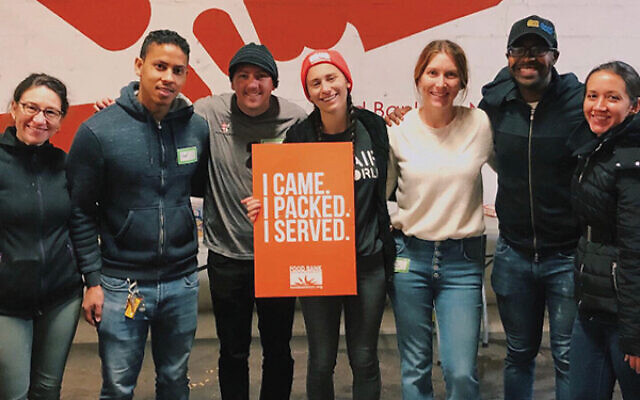 A Repair the World pre-Thanksgiving volunteer mission in Harlem. A Repair the World pre-Thanksgiving volunteer mission in Harlem.
