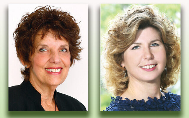 Charlotte Bennett Schoen, left, and Lisa Wisotsky