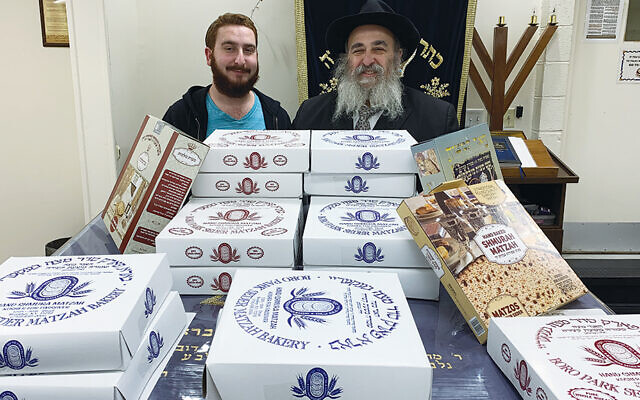 Mendy Kanelsky and his father, Rabbi Mordechai Kanelsky. (Courtesy Bris Avrohom)