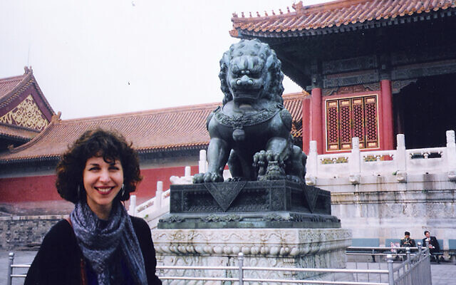 Robyn Helzner in Beijing (Courtesy JHMOMC)