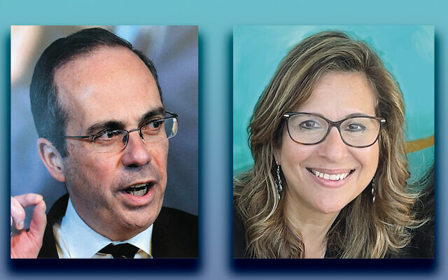 Robert Katz, left, and Orna Sheena (photos courtesy FIDF) Robert Katz, left, and Orna Sheena (photos courtesy FIDF)