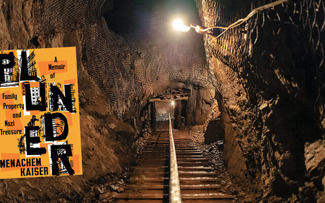 This is one of the Silesian mystery tunnels that Menachem Kaiser explored as he researched his book, “Plunder.” (Jason Francisco)