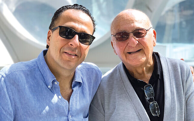 Dr. Daniel Stegman and his father, Josef Stegman.