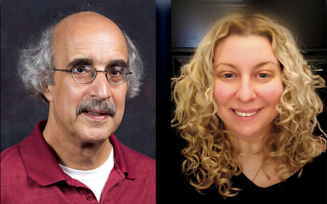 Dr. Dennis Klein, left, and Sarah-Kay Lacks Dr. Dennis Klein, left, and Sarah-Kay Lacks