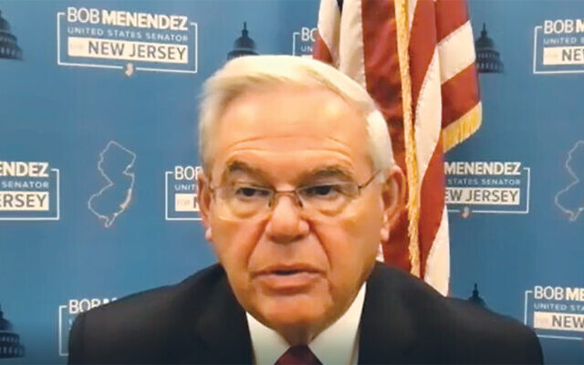 Senator Robert Menendez (Screenshot)