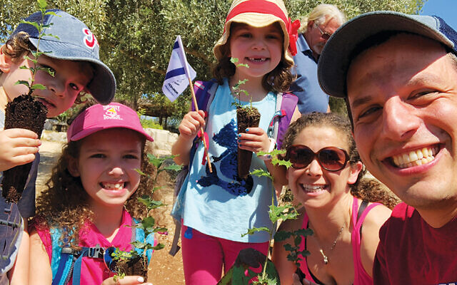 Adam and Rena Shapiro, at right, with their children; from left, Noam, Vered, and Tamar. Adam and Rena Shapiro, at right, with their children; from left, Noam, Vered, and Tamar.