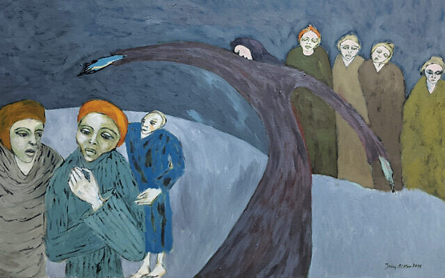 Jerzy Bitter was a child survivor and proflic artist; all of his work is about the Holocaust. Jerzy Bitter was a child survivor and proflic artist; all of his work is about the Holocaust.
