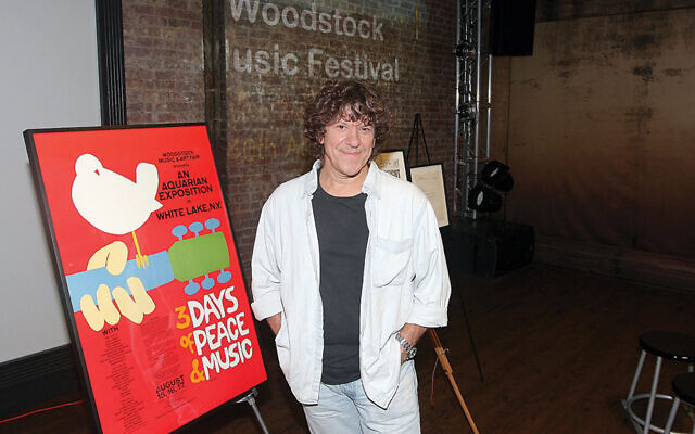 Michael Lang is at a celebration of the 40th anniversary of Woodstock in 2009.  (Michael Loccisano/Getty Images)
